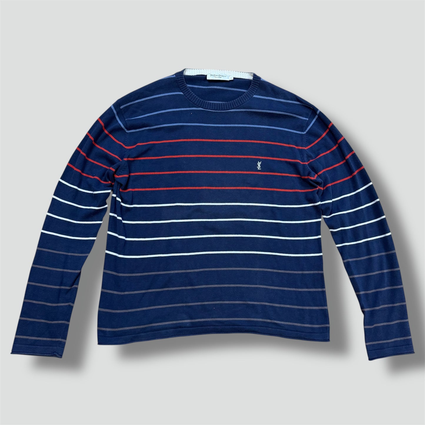 Yves Saint Laurent vintage striped sweatshirt