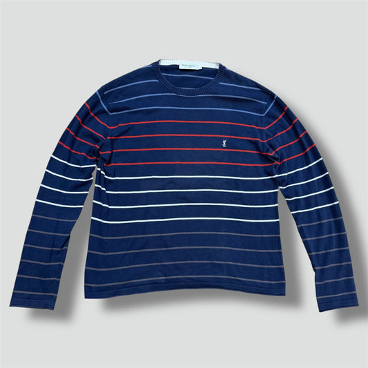 Yves Saint Laurent vintage striped sweatshirt
