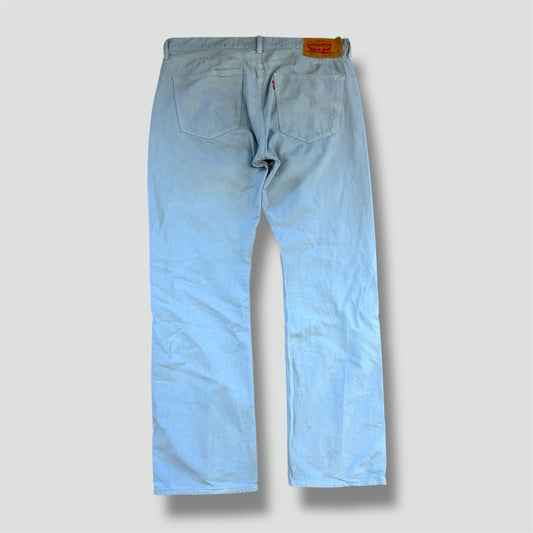 Levi Strauss sky blue straight-leg pants