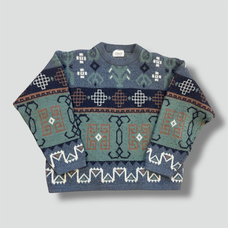 Sourced limited accessories and clothes Etirel beautiful vintage wool sweatshirt – Secondhand Streetwear