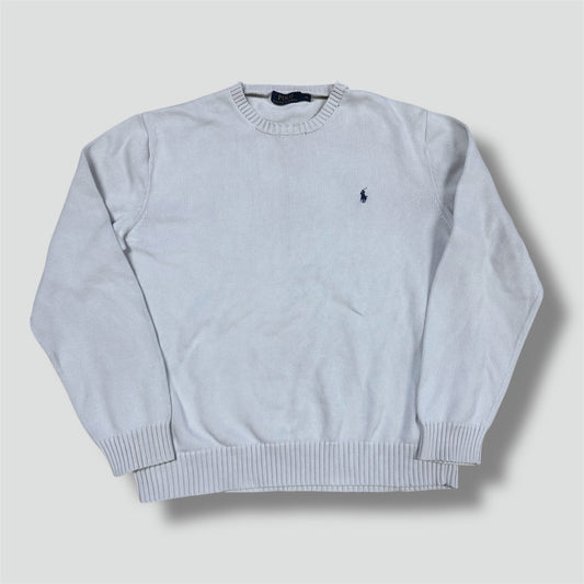 Polo Ralph Lauren knitted white crewneck