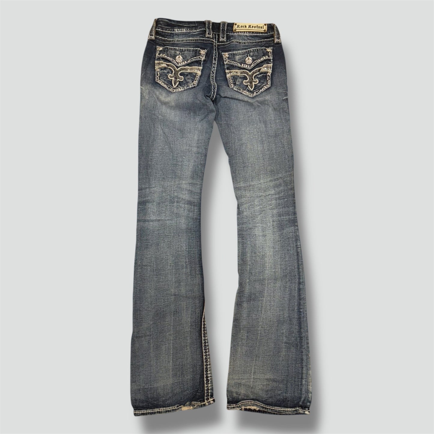 Rock Revival y2k wide leg denim jeans