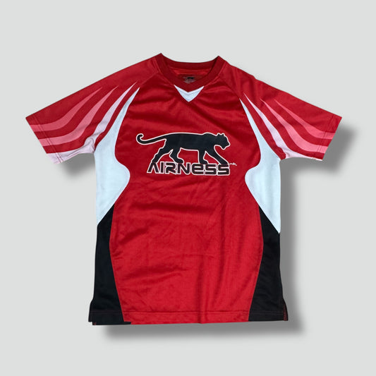 Airness red streetwear 00s t-shirt
