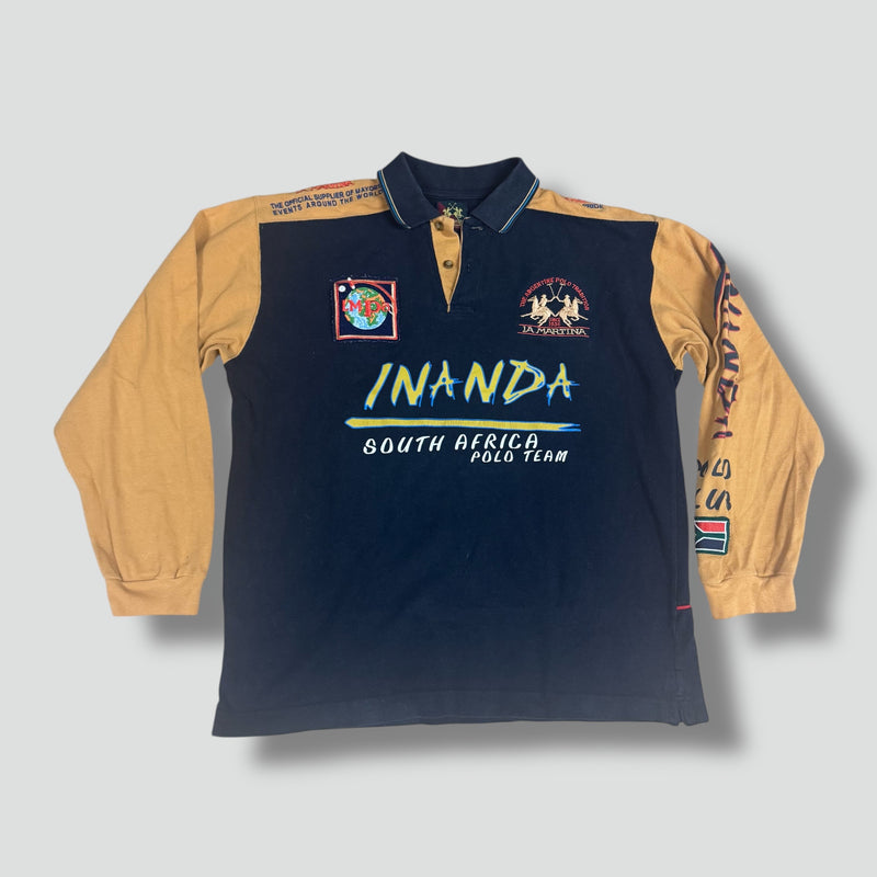 Sourced limited accessories and clothes La Martina South Africa Inanda longsleeve polo – Secondhand Streetwear