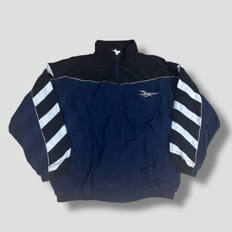 Sourced limited accessories and clothes Reebok 90s vintage blue track jacket – Secondhand Streetwear