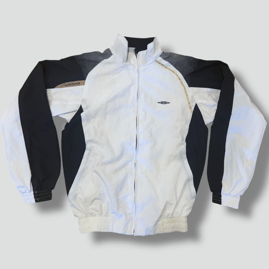 Umbro vintage white retro track jacket