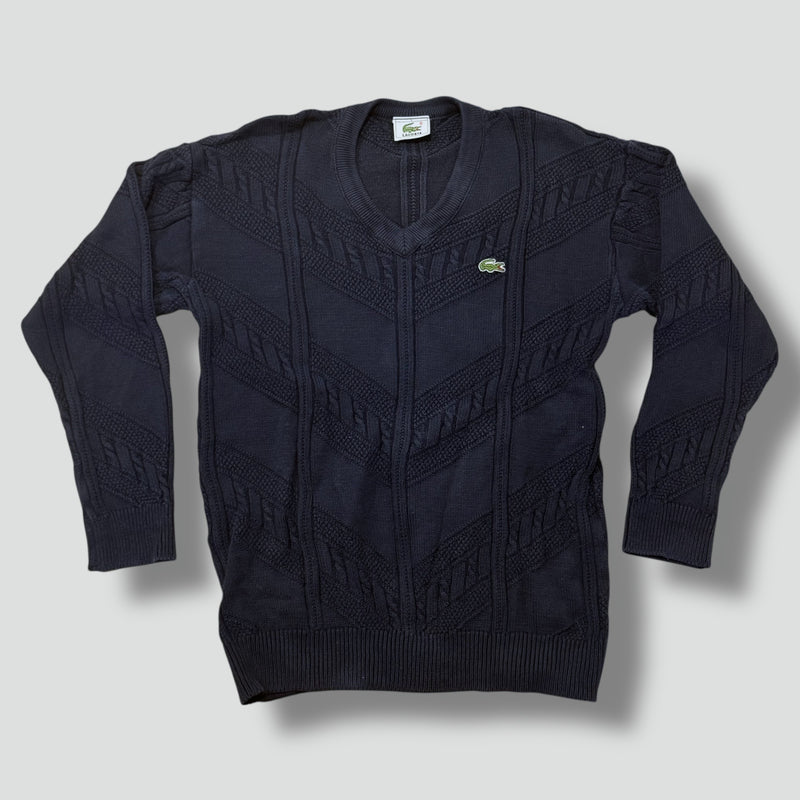 Sourced limited accessories and clothes Lacoste vintage knitted sweatshirt – Secondhand Streetwear