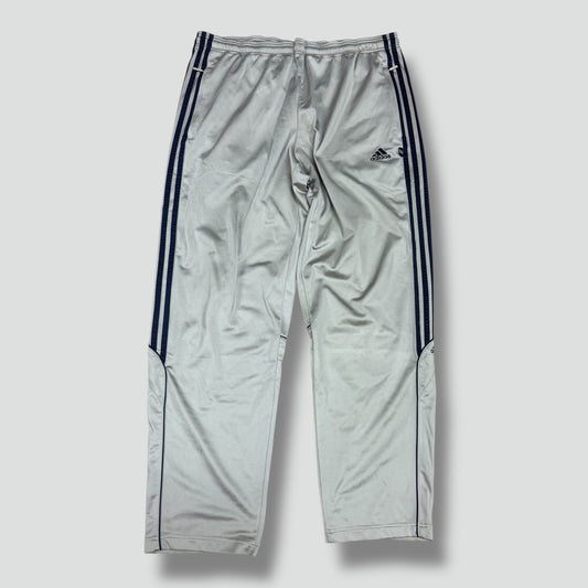 Adidas vintage baggy cream trackpants