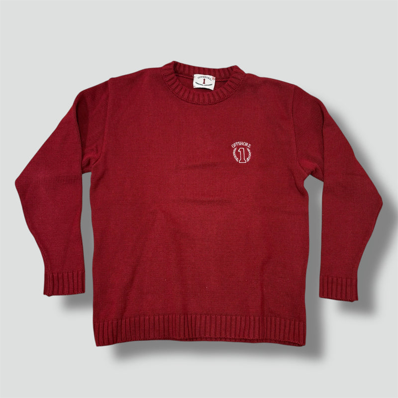 Sourced limited accessories and clothes Offshore 1 vintage knitted crewneck – Secondhand Streetwear