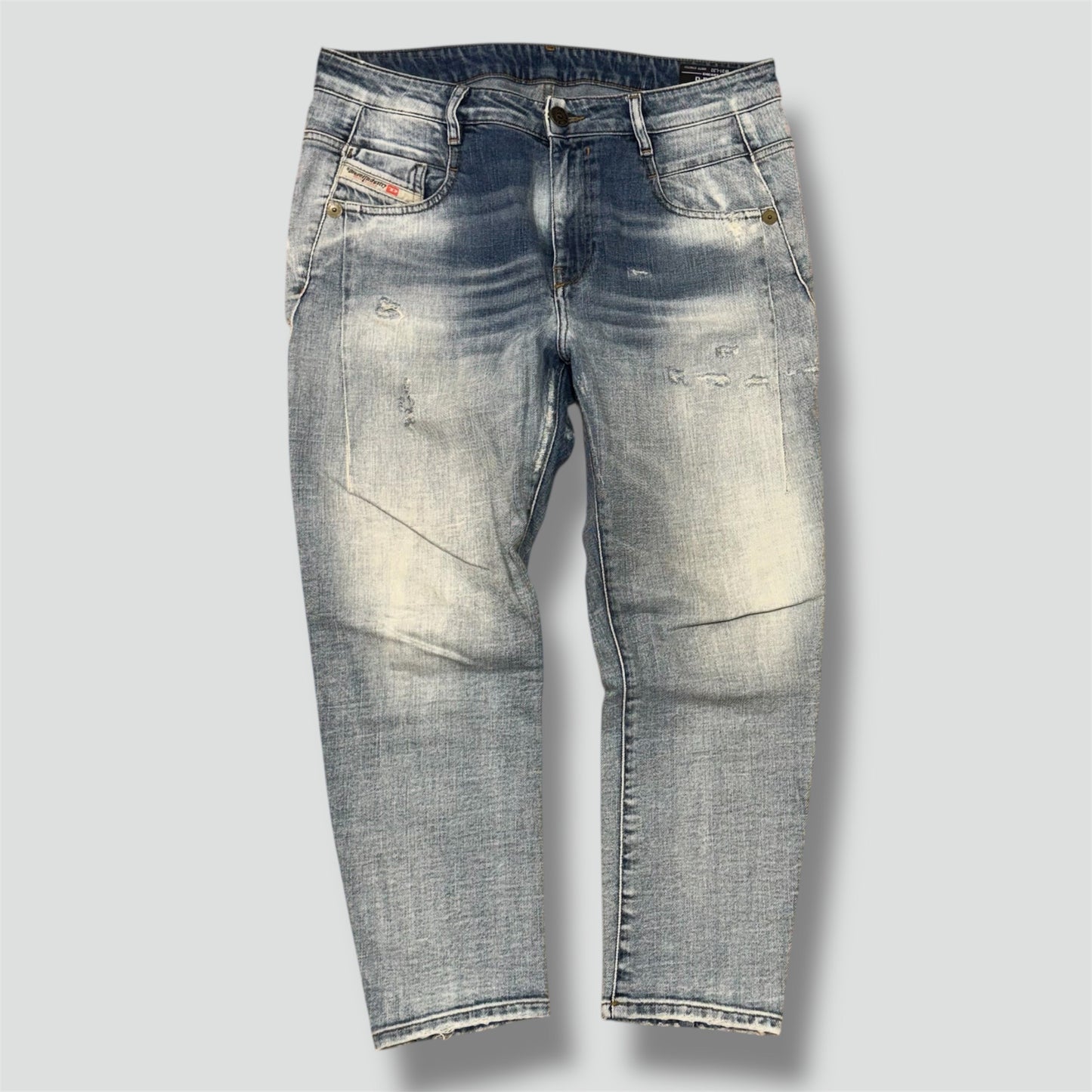 Diesel Industry womens ripped denim jeans