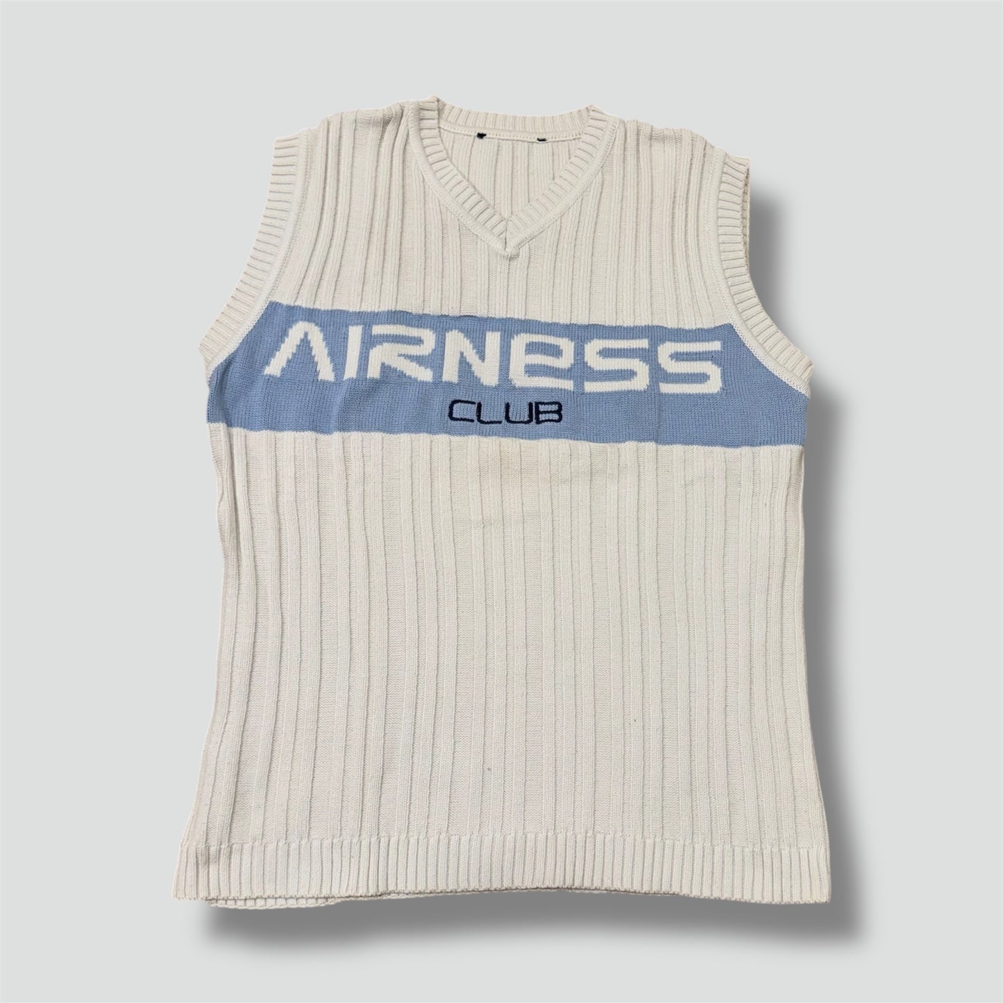 Vintage Airness knitted 90s vest