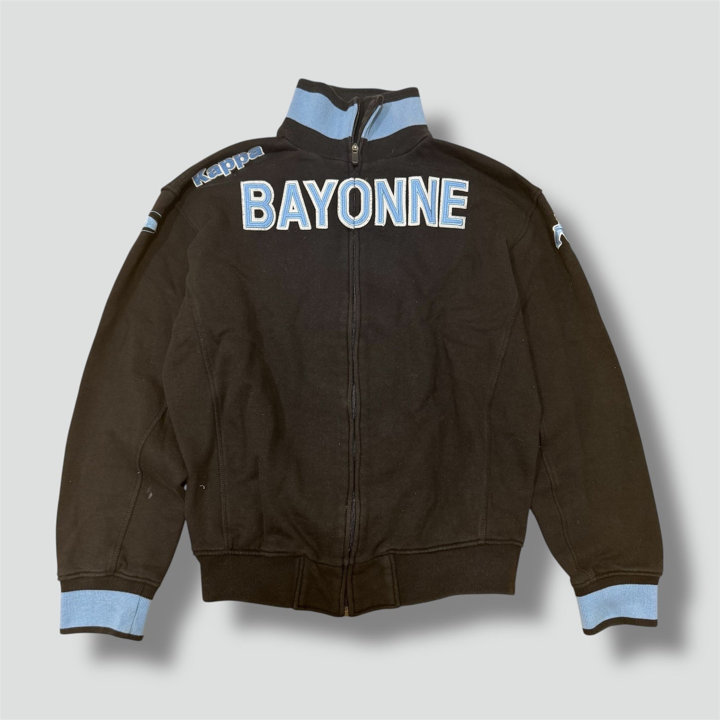 Kappa Bayonne streetwear black track jacket