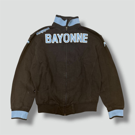 Kappa Bayonne streetwear black track jacket
