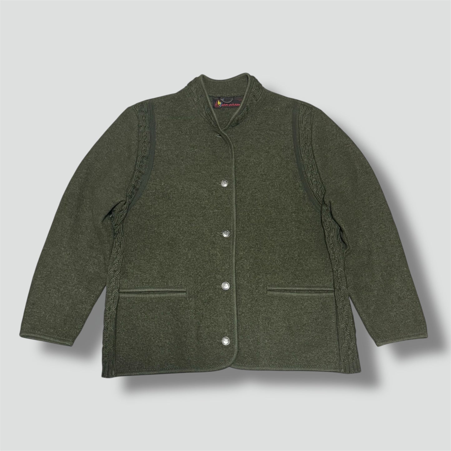 Kitz Pichlar Austria green wool coat