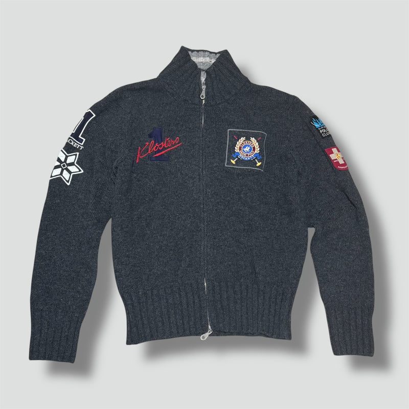 Sourced limited accessories and clothes Hackett Klosters snow polo knitted jacket – Secondhand Streetwear