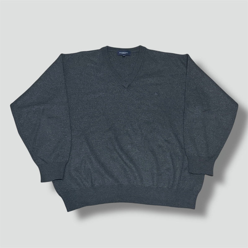 Sourced limited accessories and clothes Burberry London vintage grey wool sweatshirt – Secondhand Streetwear