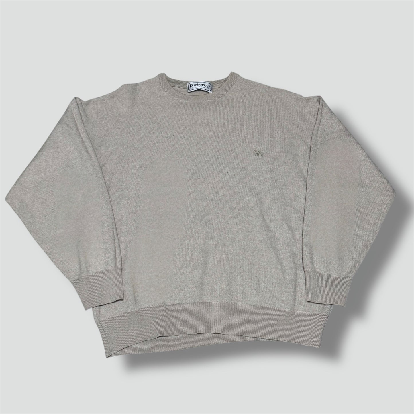 Burberry’s London cream vintage wool sweatshirt