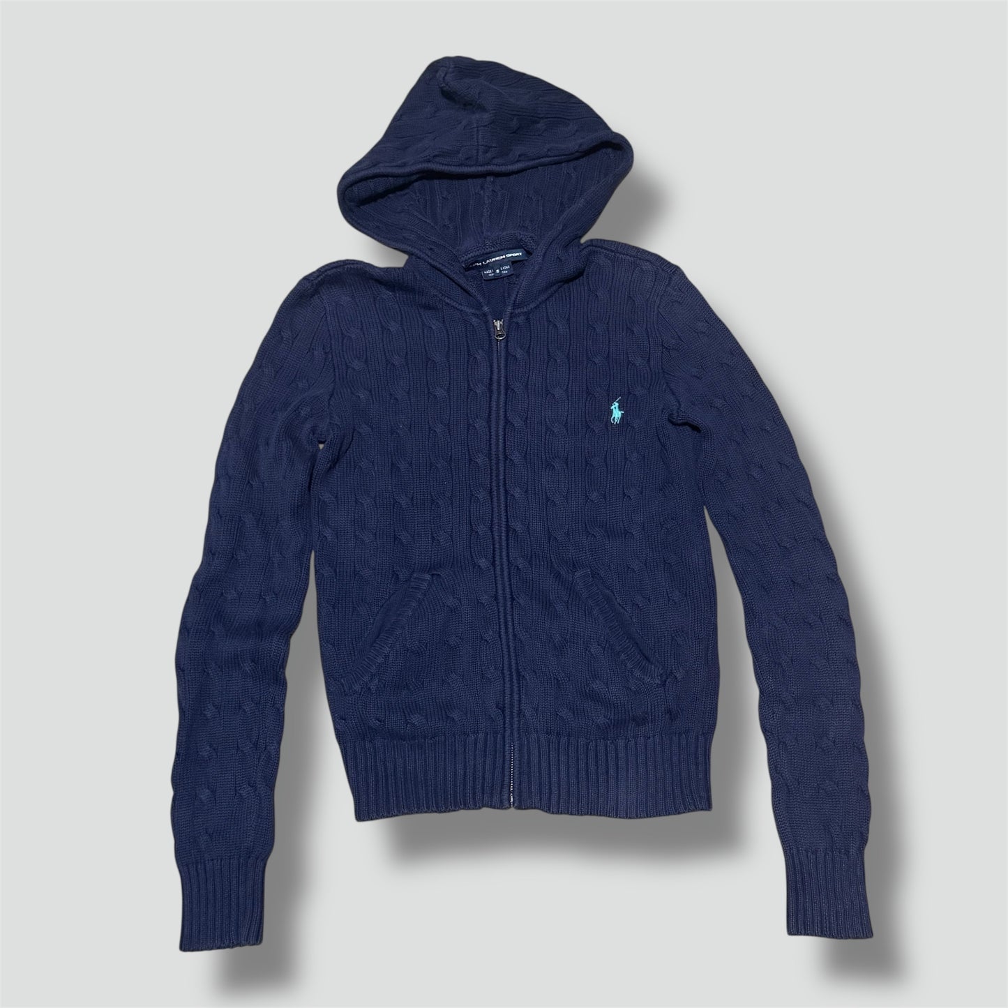Ralph Lauren Sport knitted zip-up hoodie