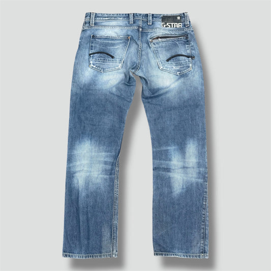 G-Star Raw slightly ripped straight jeans