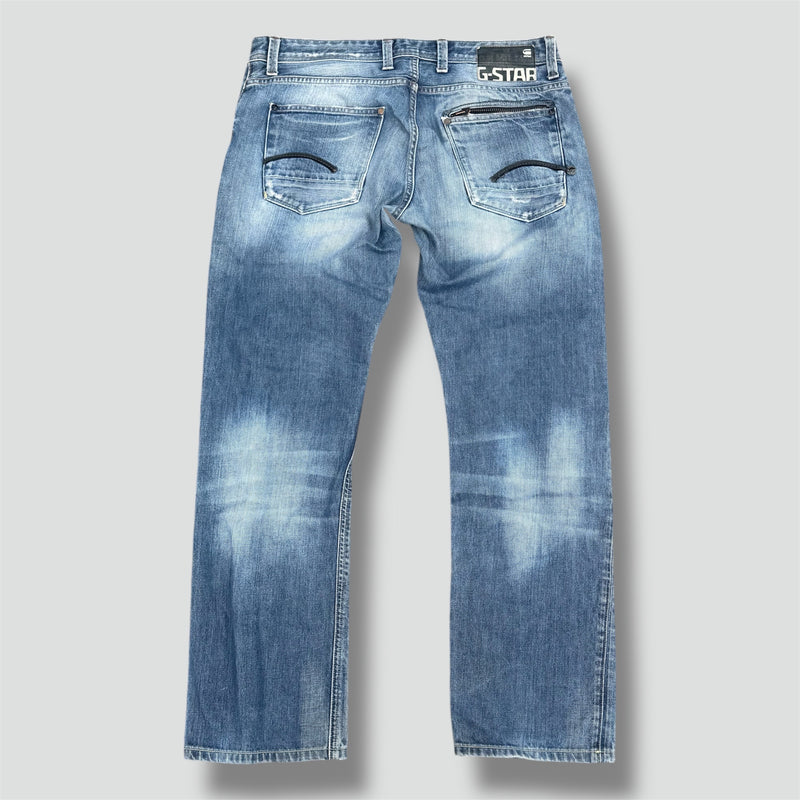 Sourced limited accessories and clothes G-Star Raw slightly ripped straight jeans – Secondhand Streetwear