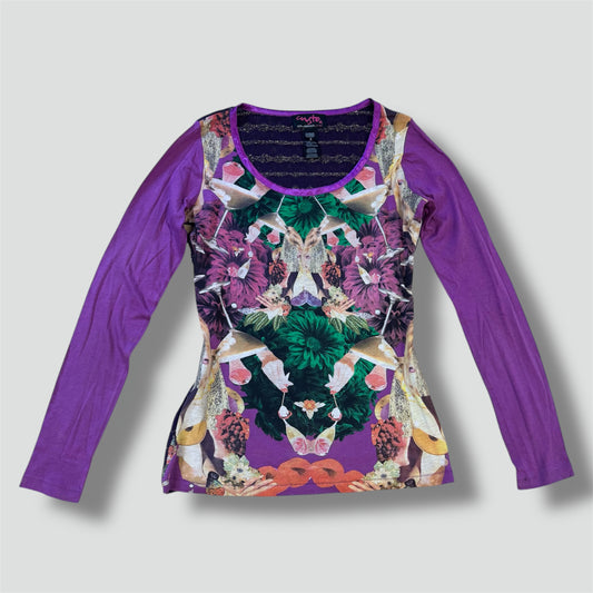 Custo Barcelona retro colourful long sleeve