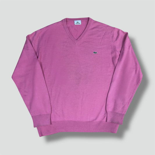 Lacoste Woolmark vintage pink sweatshirt