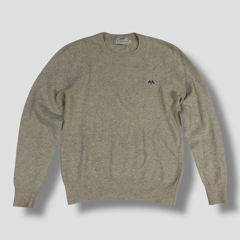 Sourced limited accessories and clothes Thomas Burberry lambswool vintage sweatshirt – Secondhand Streetwear