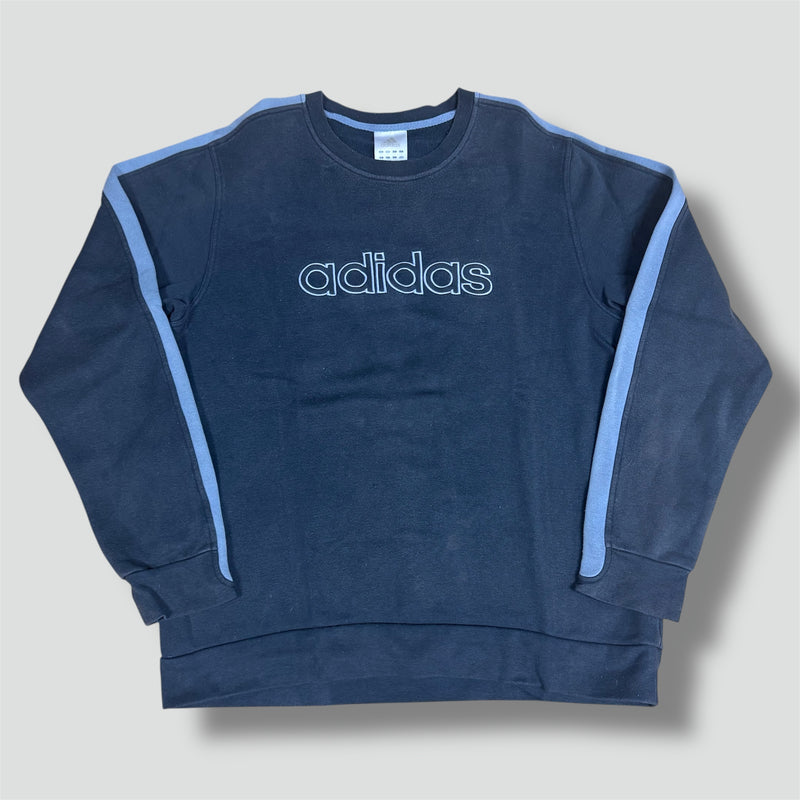 Sourced limited accessories and clothes Adidas streetwear 00s blue sweatshirt – Secondhand Streetwear
