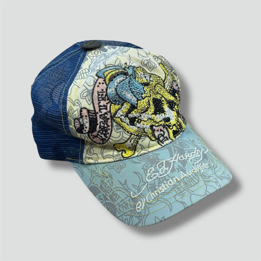 Ed Hardy vintage Y2K rhinestones cap
