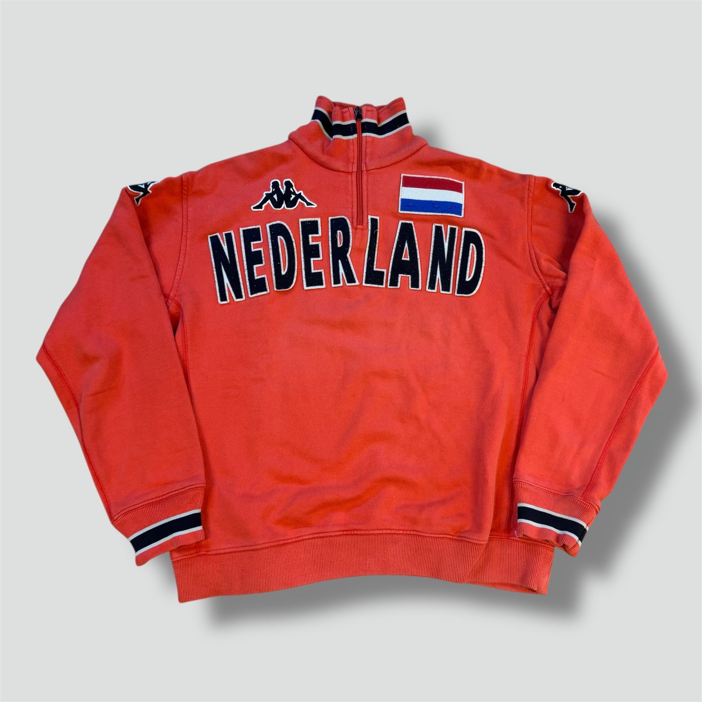 Kappa Nederland orange sweatshirt