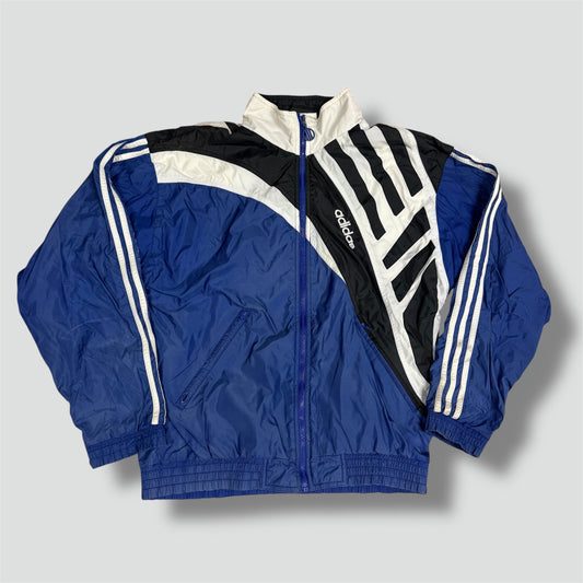 Adidas vintage 80s blue track jacket