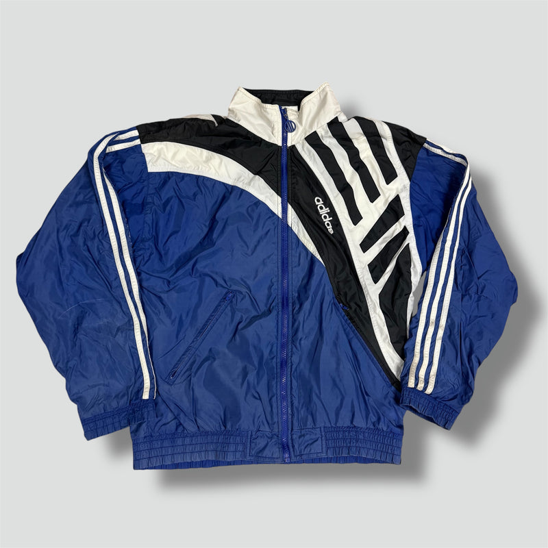 Sourced limited accessories and clothes Adidas vintage 80s blue track jacket – Secondhand Streetwear