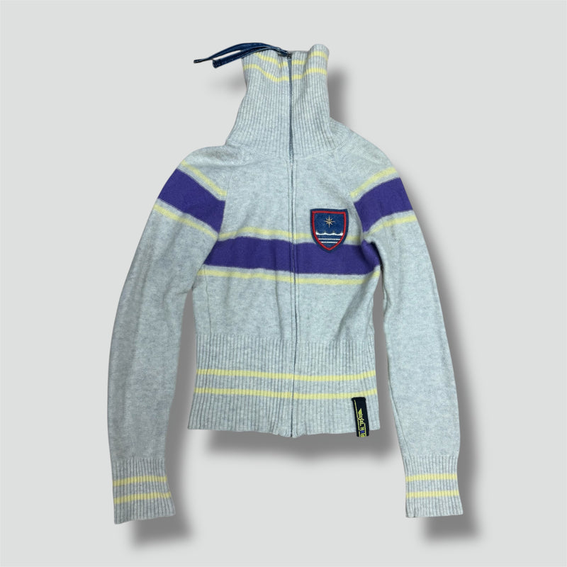 Sourced limited accessories and clothes Diesel vintage women’s wool zip-up jacket – Secondhand Streetwear