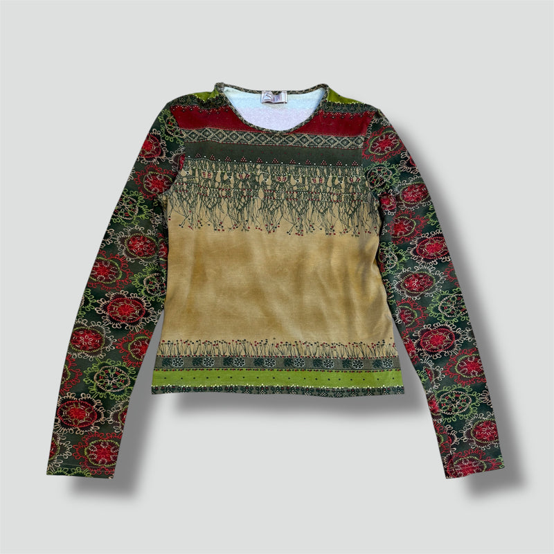 Sourced limited accessories and clothes Sde Styles vintage Y2K women’s long sleeve tee – Secondhand Streetwear