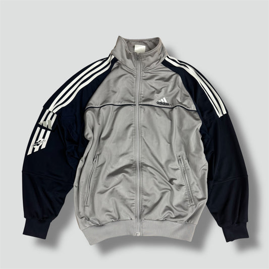 Adidas 90s vintage grey track jacket