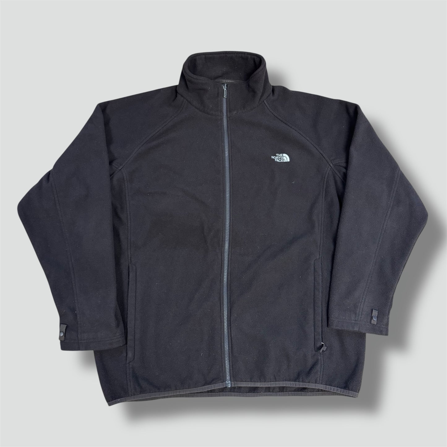 The North Face brown fleece jacket