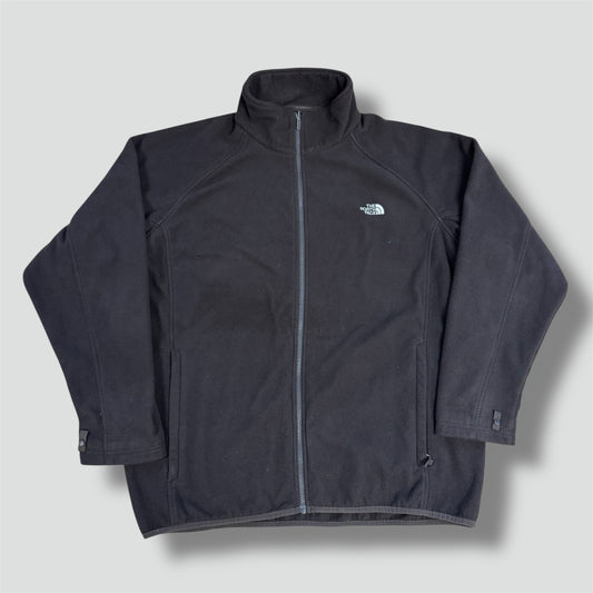 The North Face brown fleece jacket