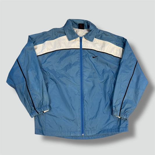 Nike vintage 90s blue light rain jacket