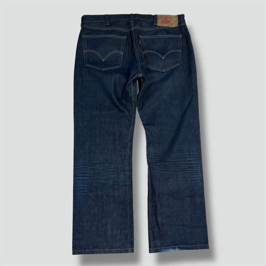 Levi Strauss black straight leg vintage jeans