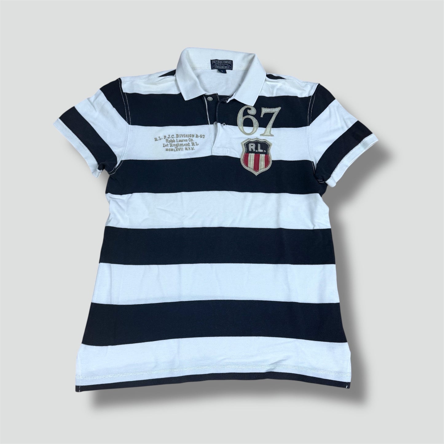 Polo Ralph Lauren Jeans Co. 6 7 striped vintage polo