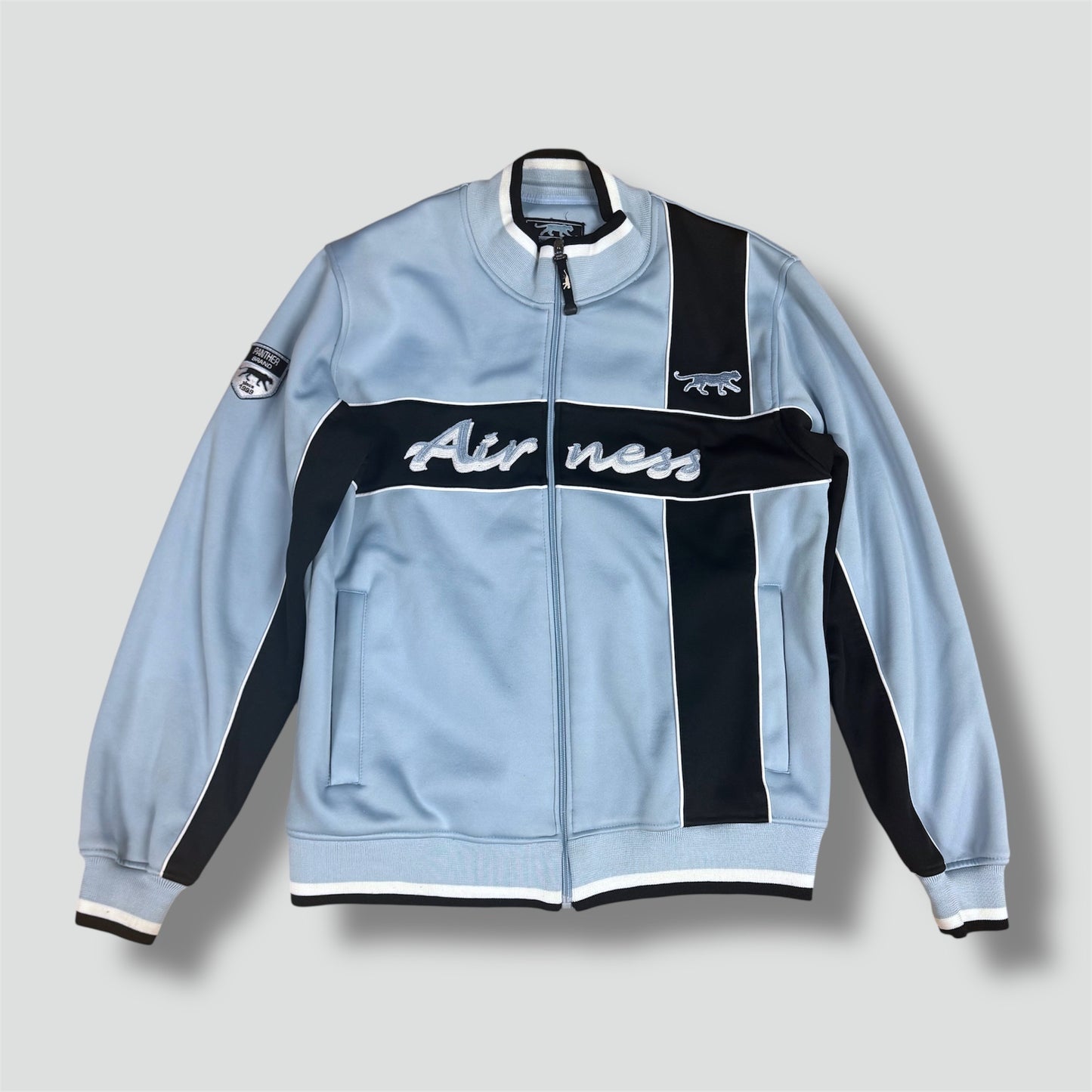 Airness streetwear 00s sky blue track jacket