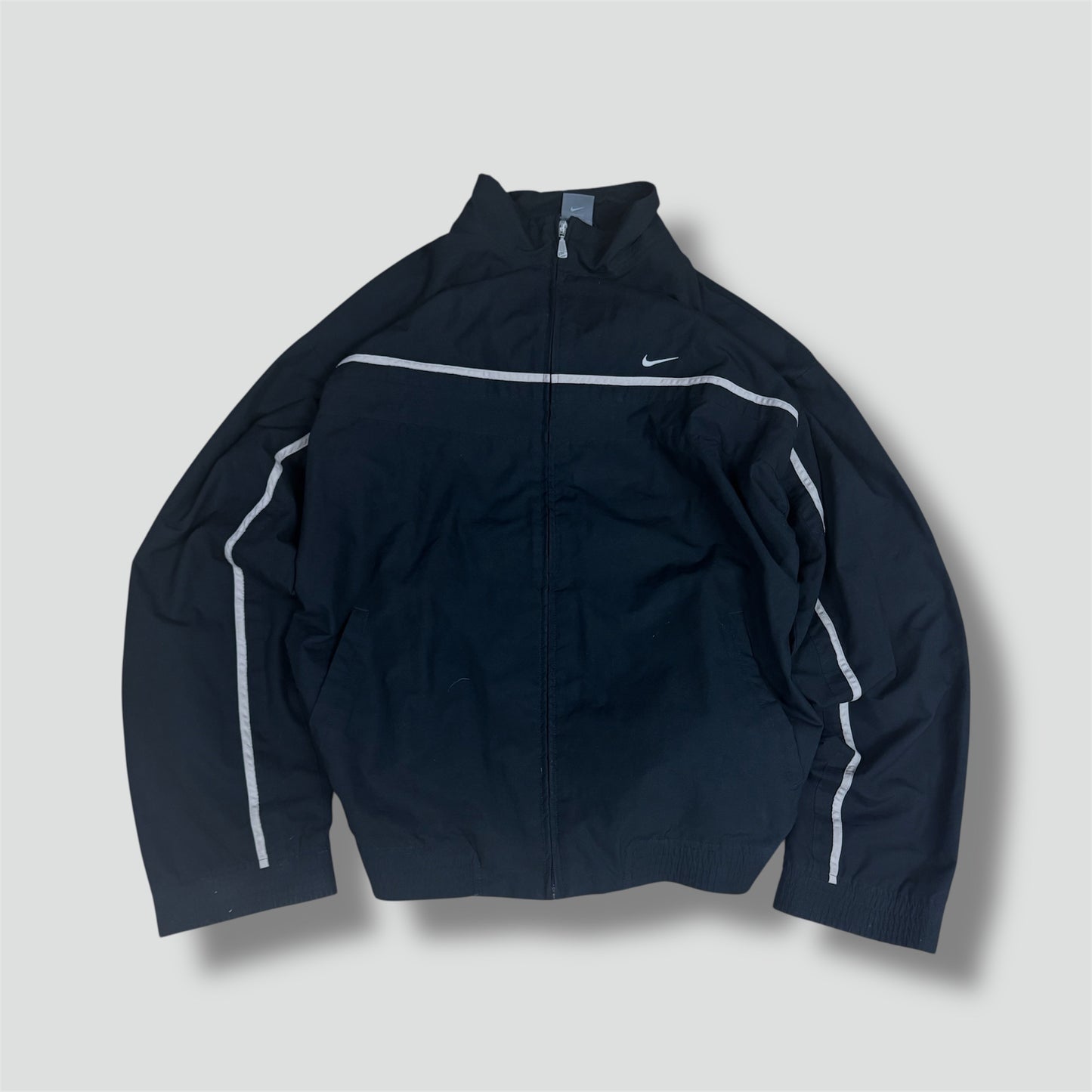 Nike vintage 90s black track jacket