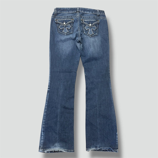 Zanadi retro Y2K wide leg jeans