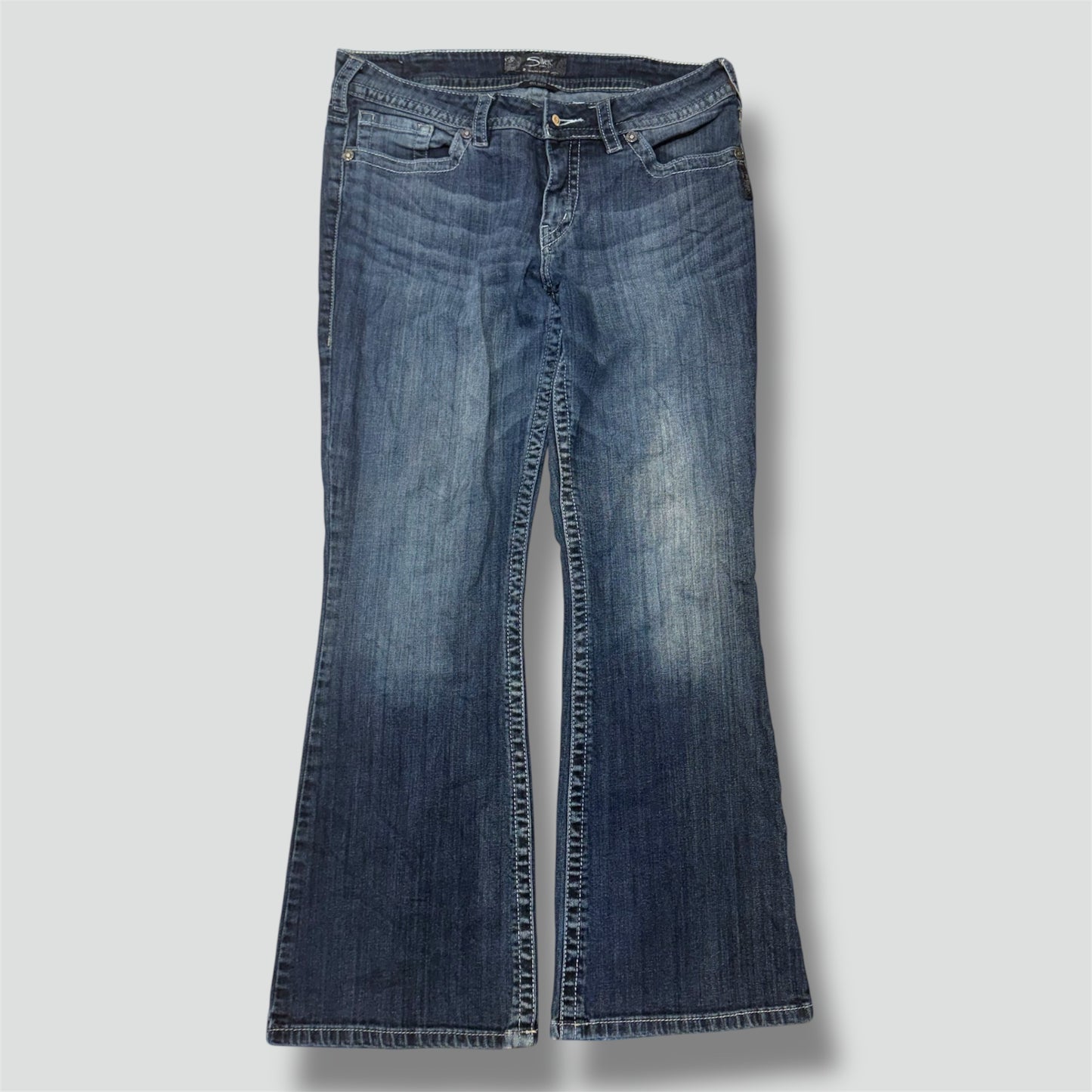 Silven Y2K women’s wide leg vintage jeans