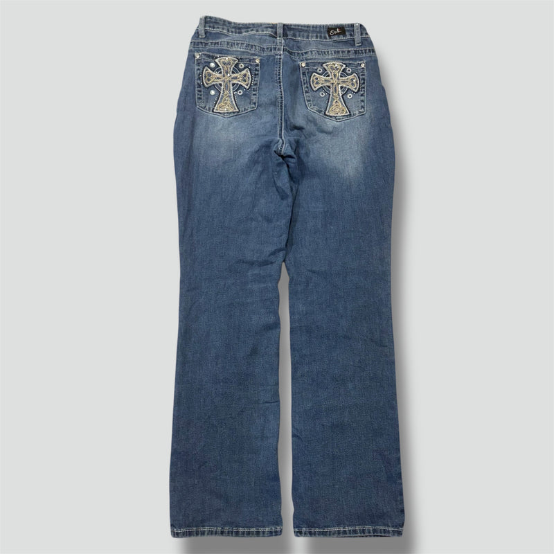 Sourced limited accessories and clothes Earl Y2K high waist straight vintage jeans – Secondhand Streetwear