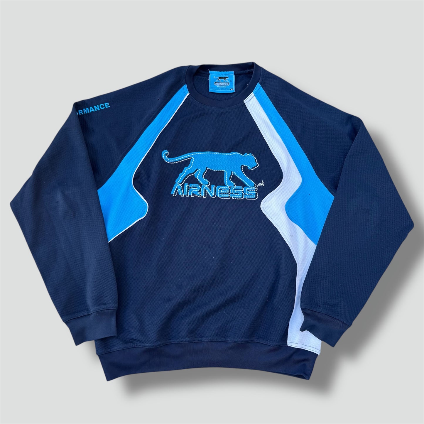 Airness streetwear 00s blue sweatshirt
