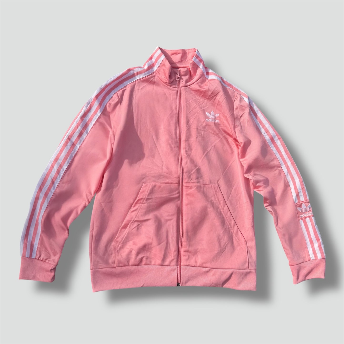 Adidas Y2K vintage pink track jacket