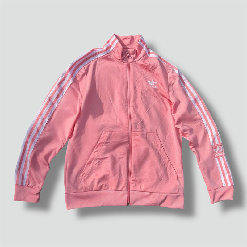 Sourced limited accessories and clothes Adidas Y2K vintage pink track jacket – Secondhand Streetwear