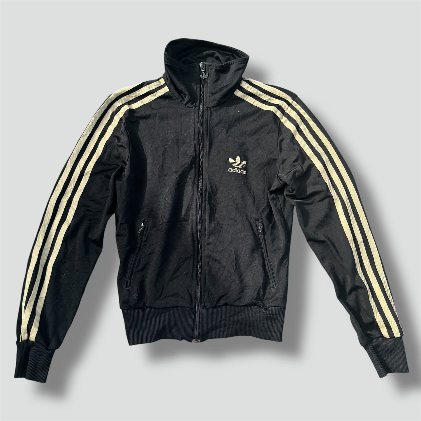Adidas vintage Y2K black track jacket