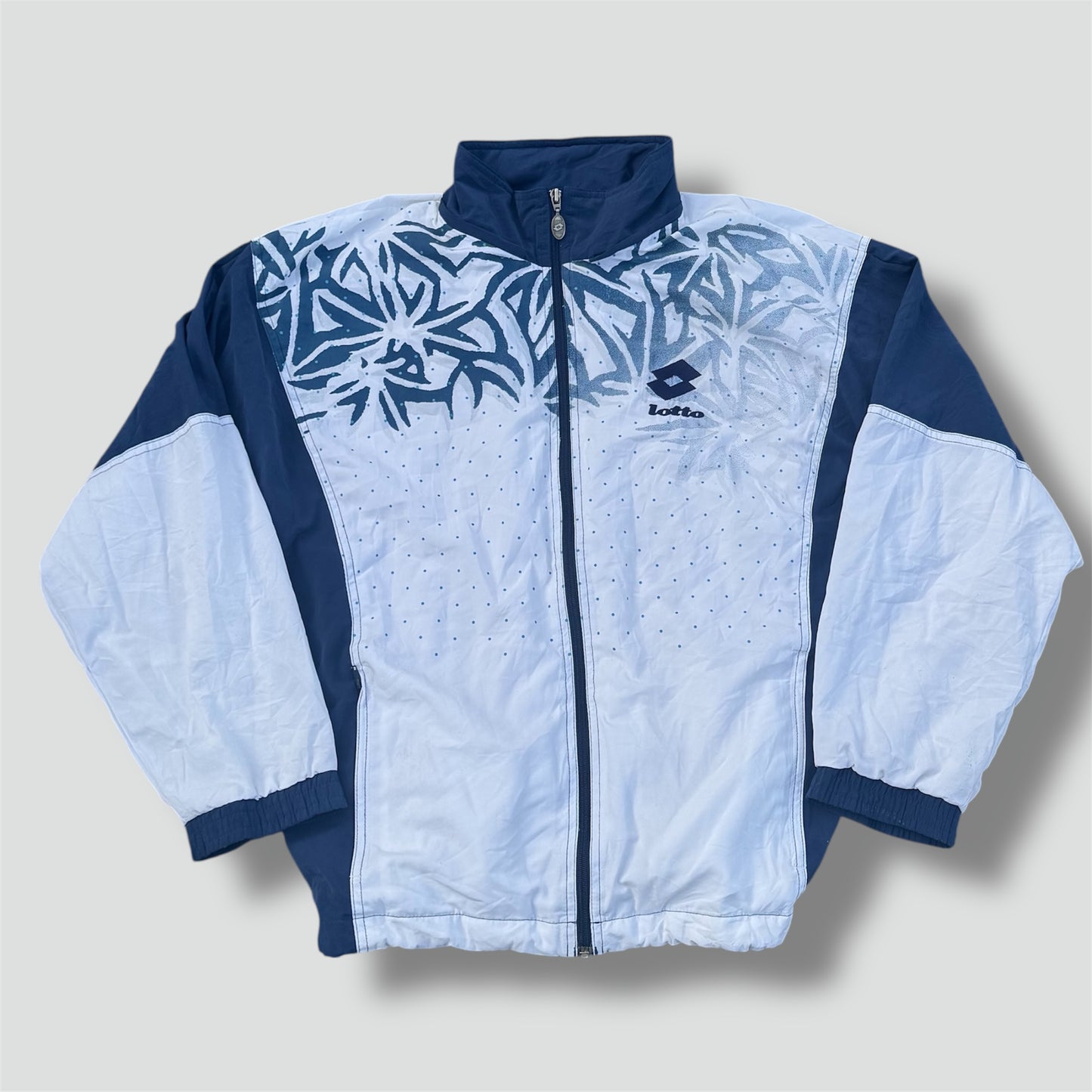 Lotto Italia vintage blue streetwear track jacket